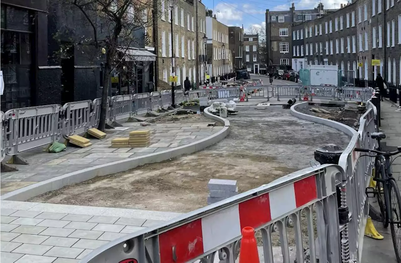 'Disneyland' wavy traffic-calming kerbs branded 'woke vanity project' by furious doctor... but council insists it will create safe cycle route