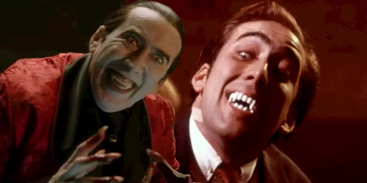 How Renfield’s Dracula Compares To Nic Cage’s Vampire’s Kiss