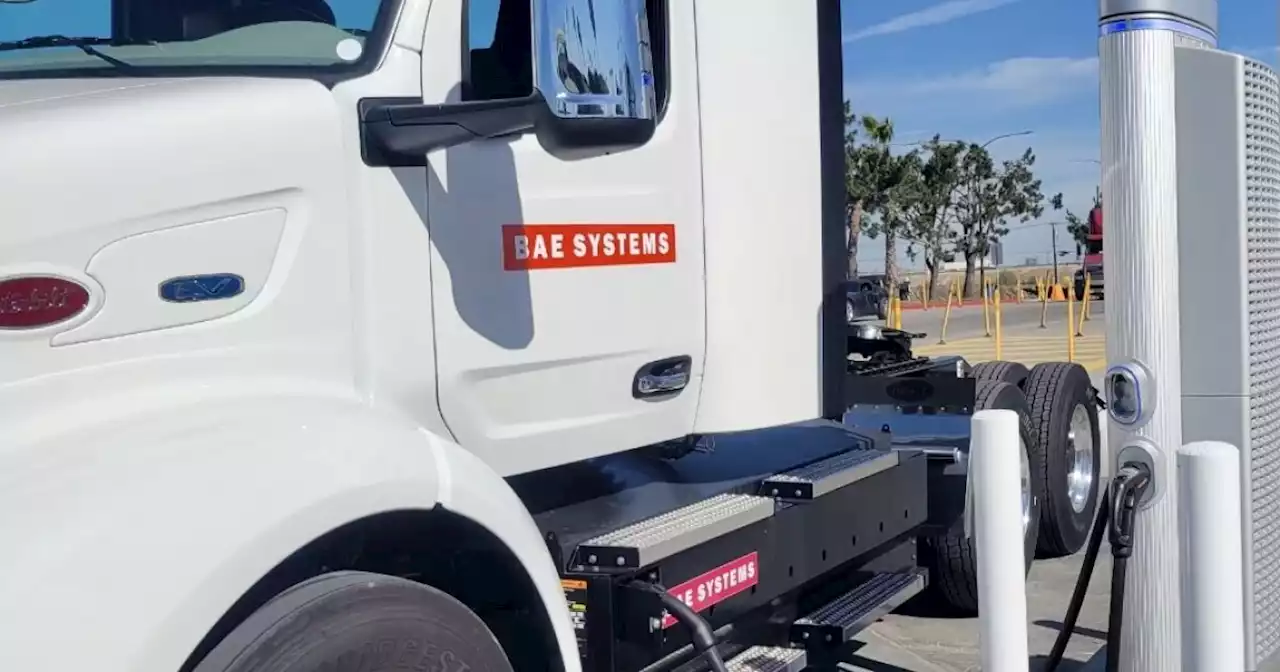 Fast EV chargers installed in Otay Mesa at busy truck stop