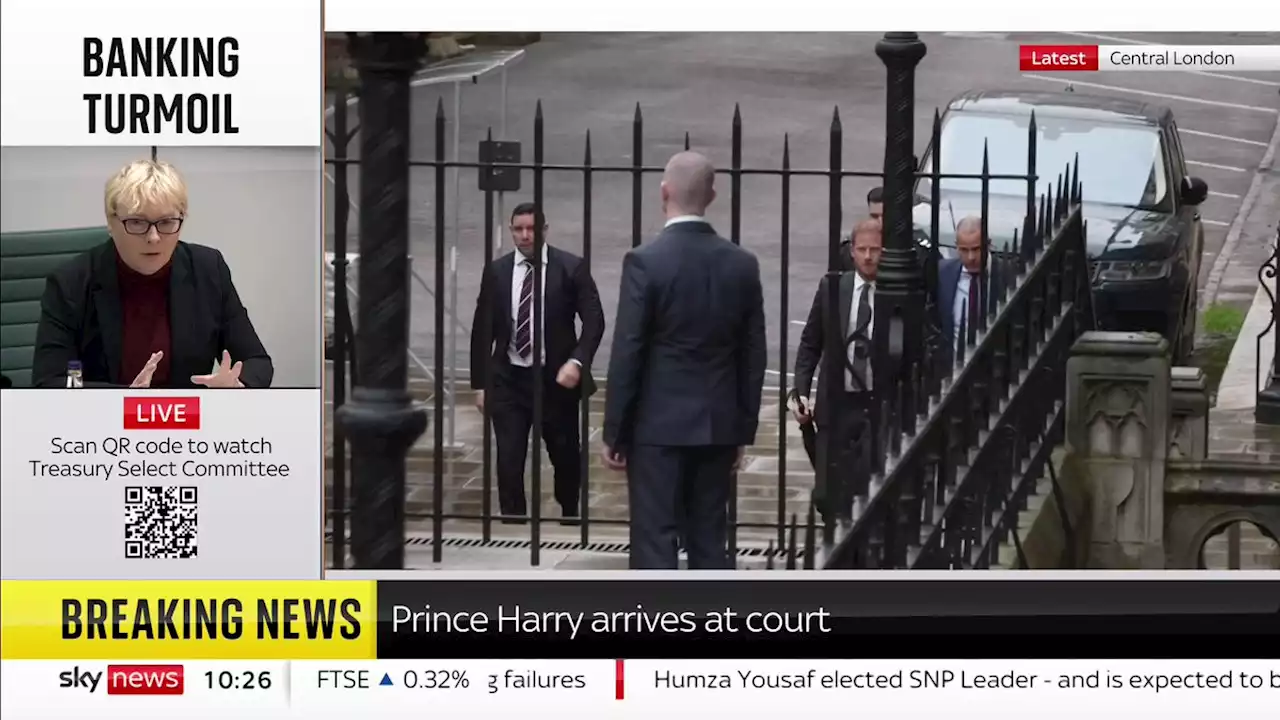 Prince Harry v Daily Mail publisher: Harry arrives at court as private investigator statement released