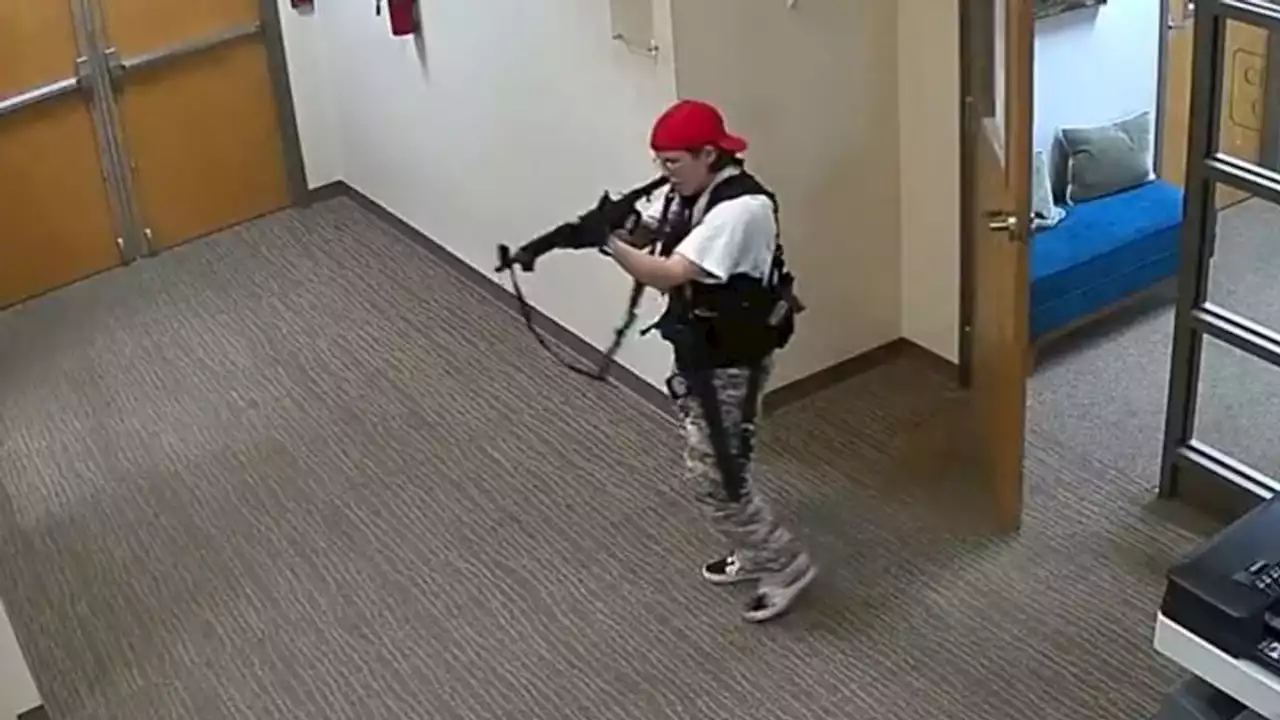 Video of Nashville school killer entering building released by police