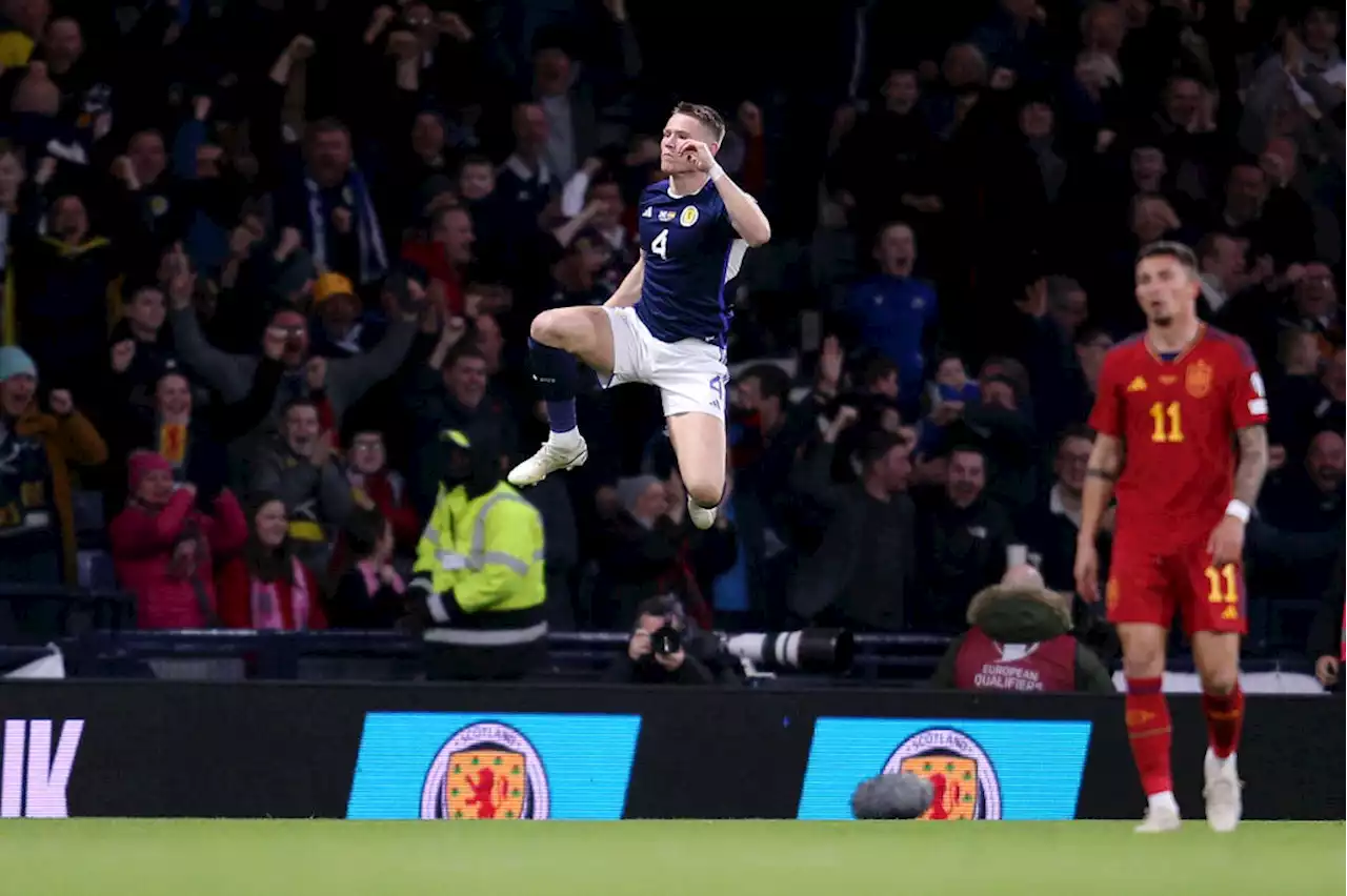 Man Utd Star Helps Scotland Stun Spain | Soccer Laduma