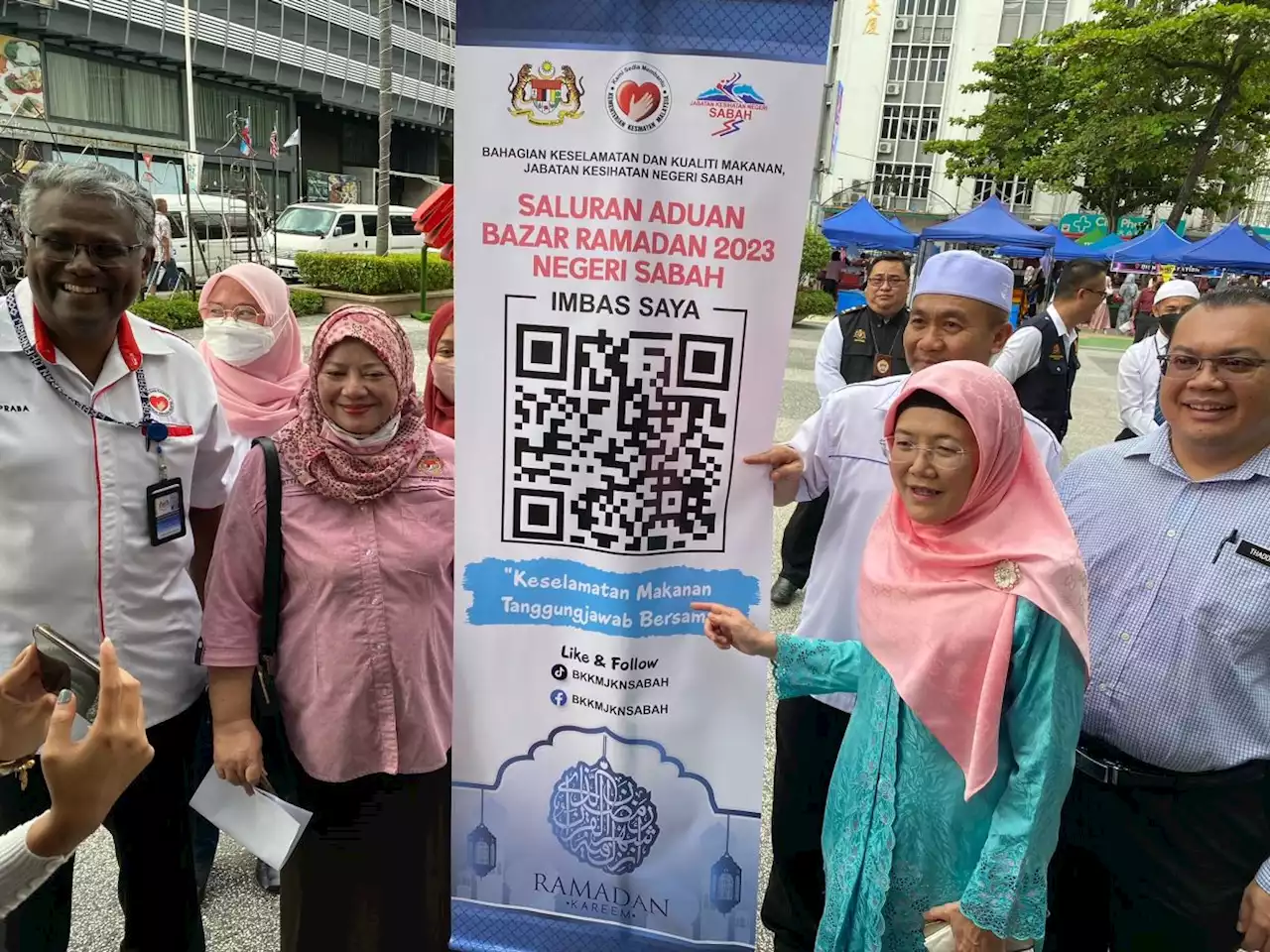 Water shortage hampering Ramadan bazaar traders in Sabah
