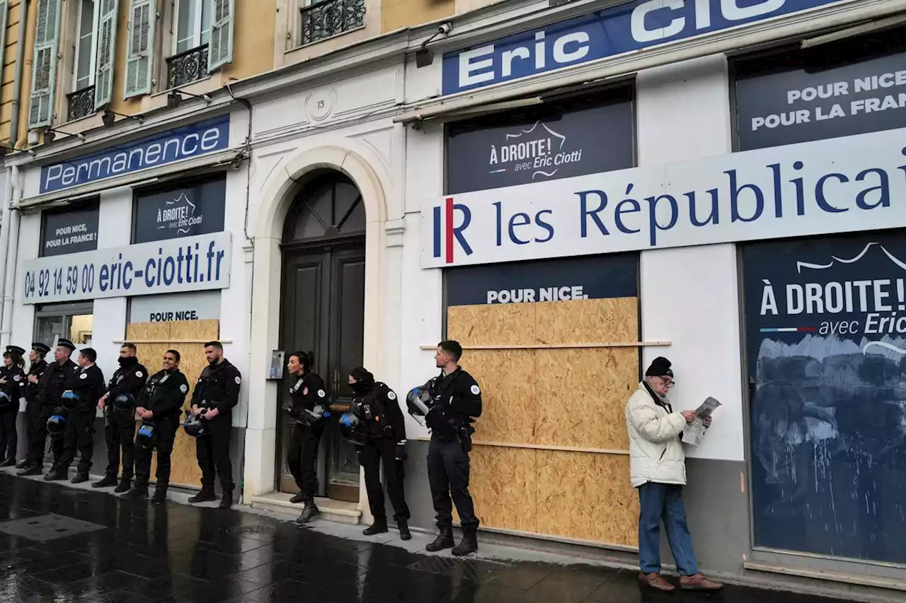 La permanence des Républicains de la Drôme vandalisée en marge d’une manifestation