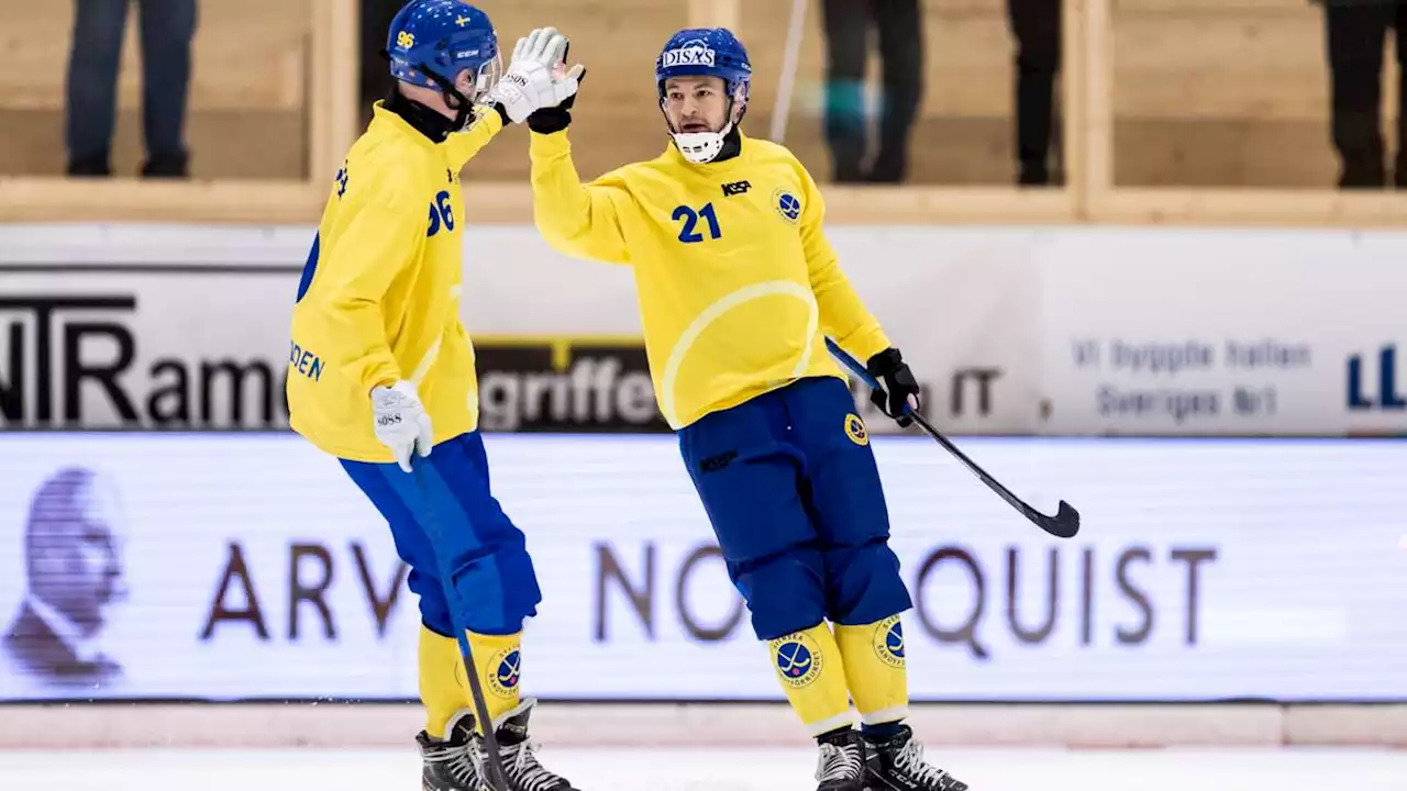 Bandy: Krossen: Sverige körde över Norge i VM-premiären