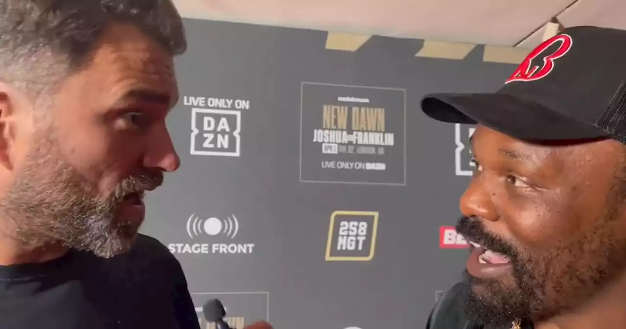 Eddie Hearn bites as Derek Chisora makes DAZN money complaint ahead of Anthony Joshua's comeback fight