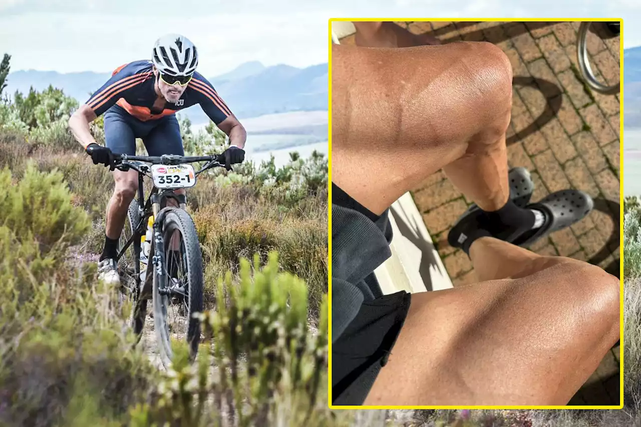 Tottenham-linked manager shows off bulging legs after gruelling 700km bike race