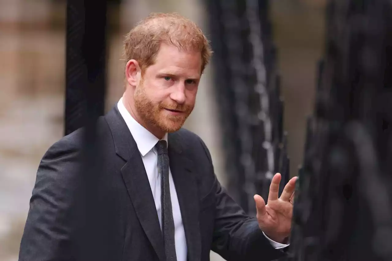 Prince Harry arrives at High Court for second day of privacy case against Daily Mail publisher