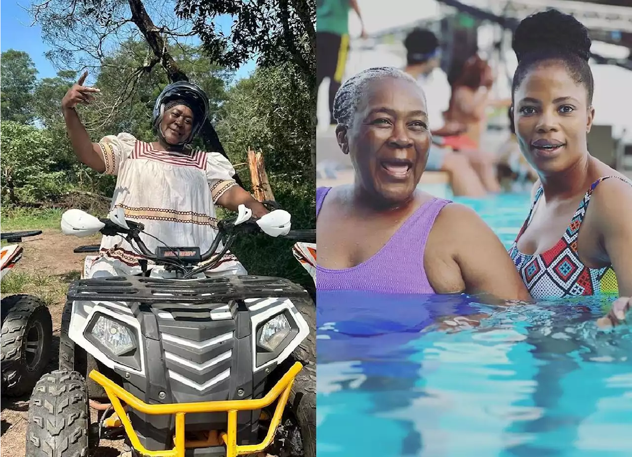 'Weekend vibes' - Connie Chiume living her best life at 70 [photos]