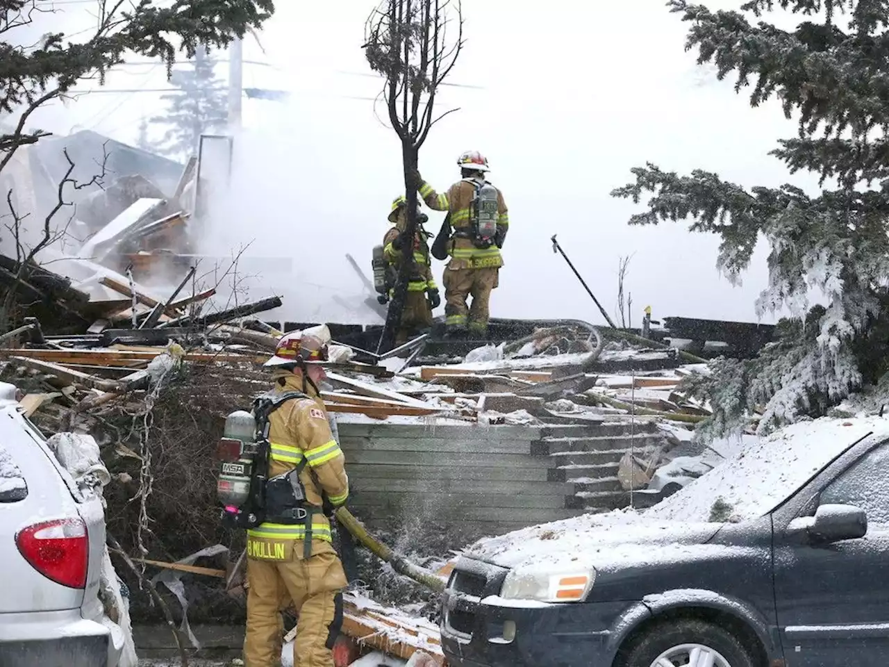 Ten people injured after ‘devastating explosion’ levels Calgary house