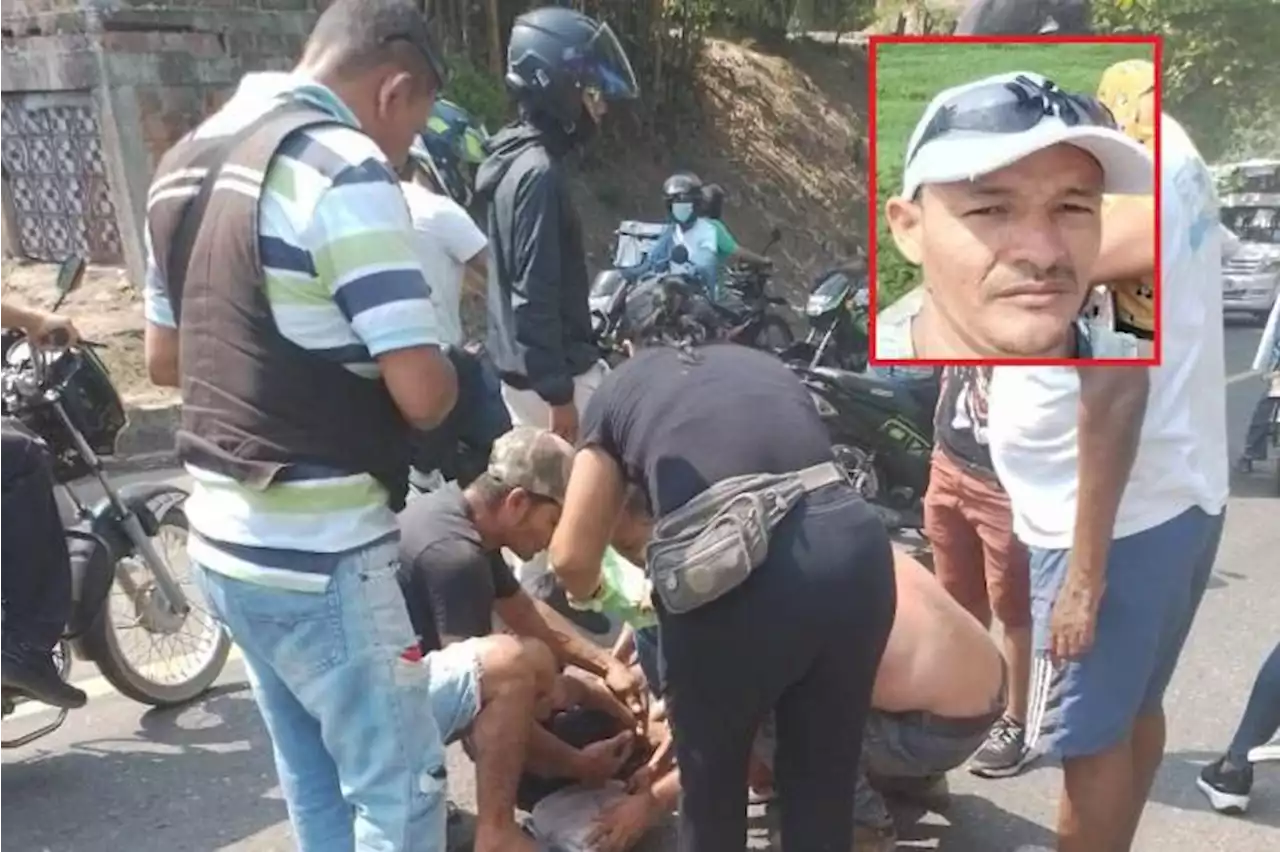 Maestro de obra se mató en un accidente en moto en Santander