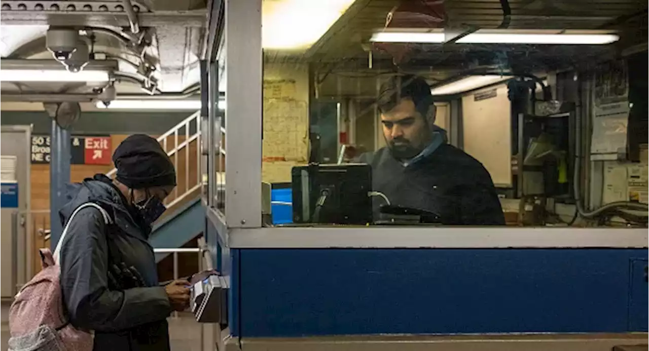 NYC subway station agents say so long to the booths this week