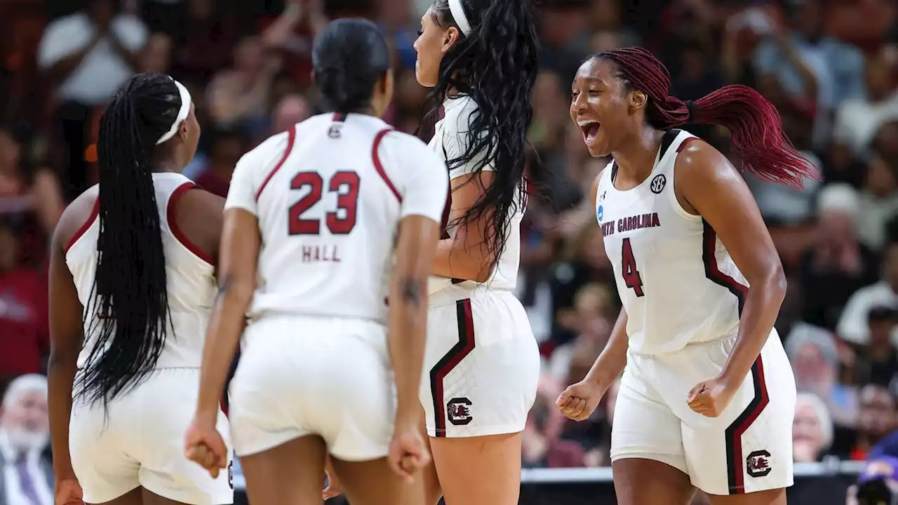 March Madness: No. 1 South Carolina holds off No. 2 Maryland for 3rd straight Final Four