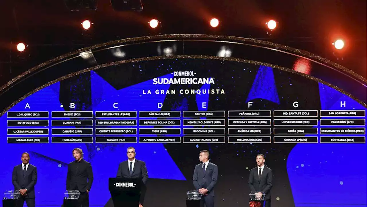 Definidos los grupos en la Copa Sudamericana: ¿contra quién se enfrentan los colombianos?