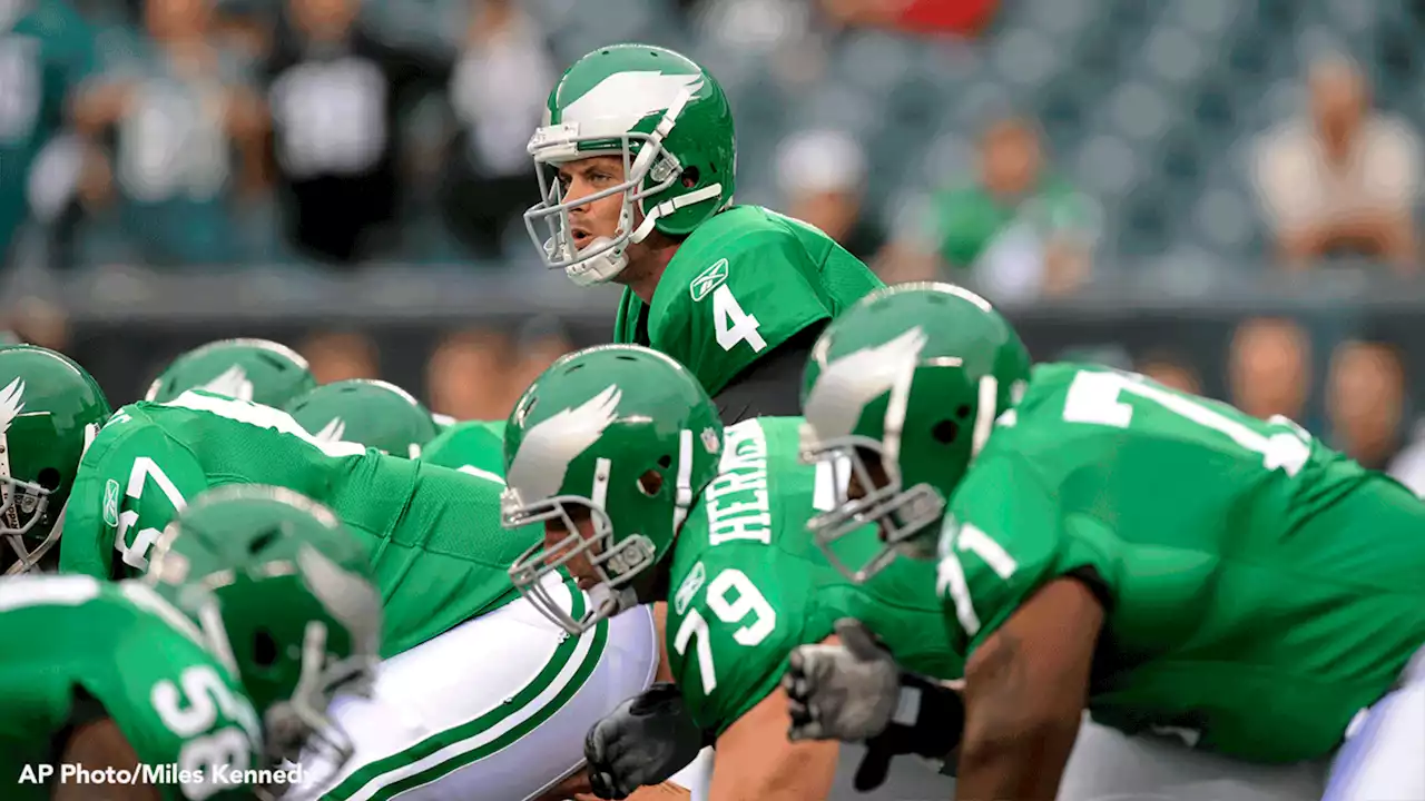 'I think the fans will love it': Eagles will reintroduce kelly green jerseys this season