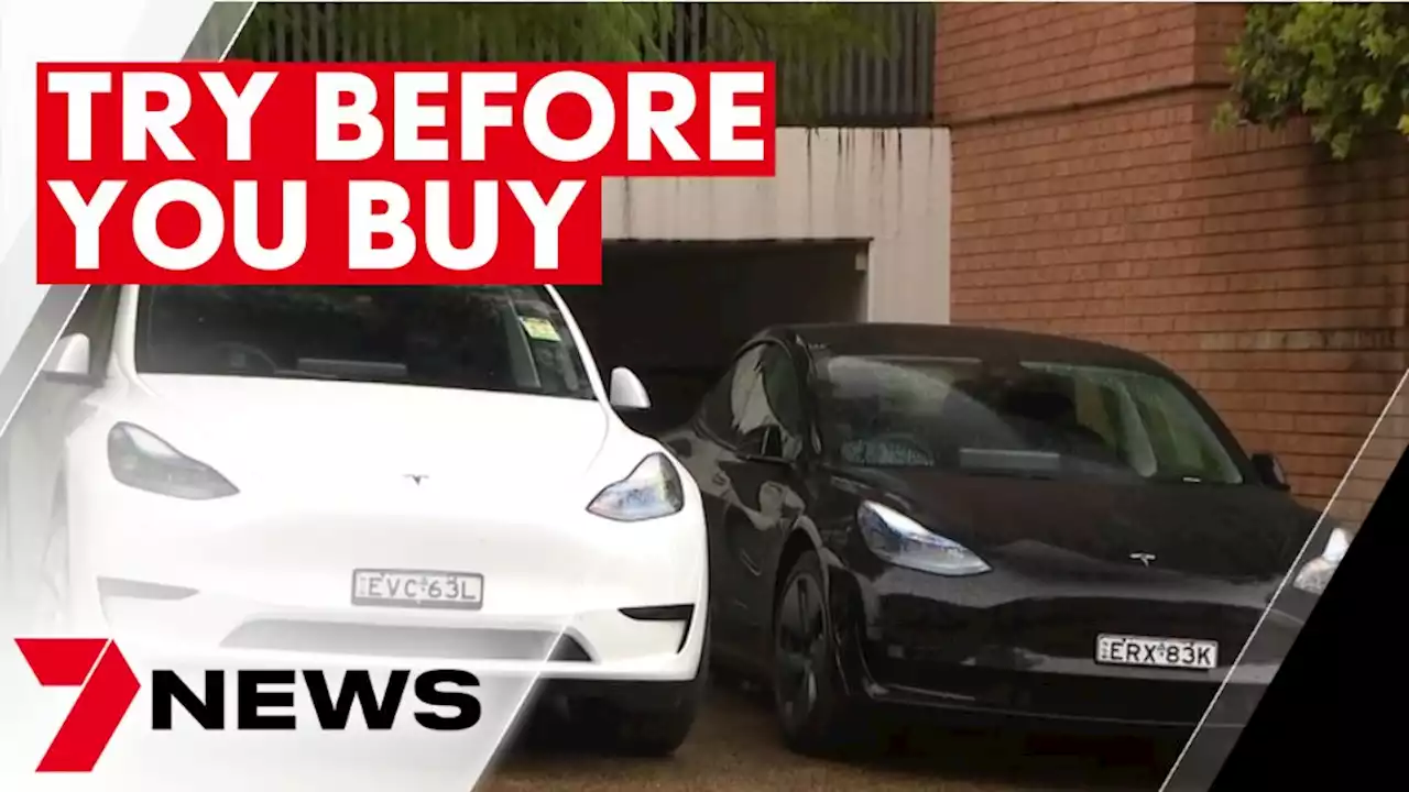 Australian program where you can try before buying an electric vehicle | 7NEWS