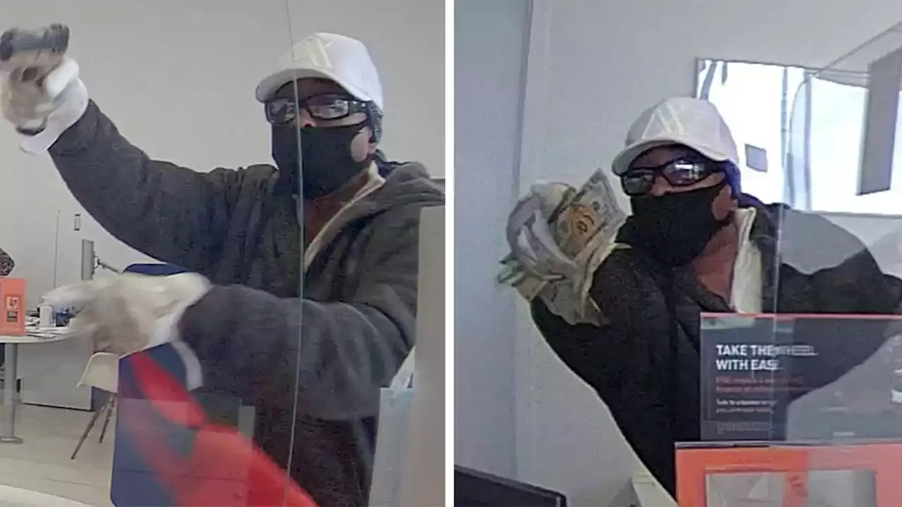 Armed Faux Armani Assailant' wanted by FBI in Katy bank robbery