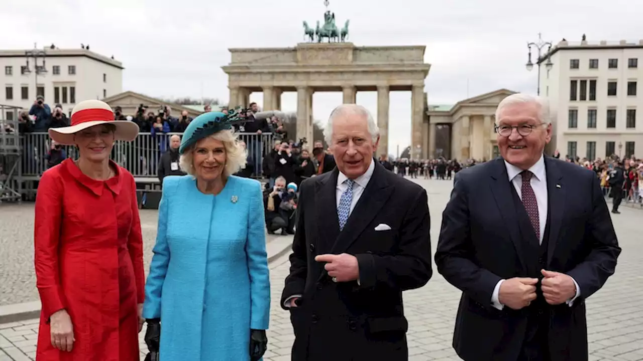 King Charles III and Camilla welcomed to Germany for first state visit as monarchs