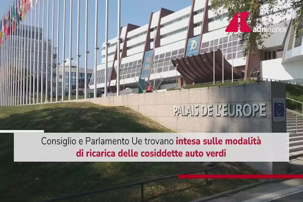 Auto verdi, accordo Ue su stazioni di ricarica