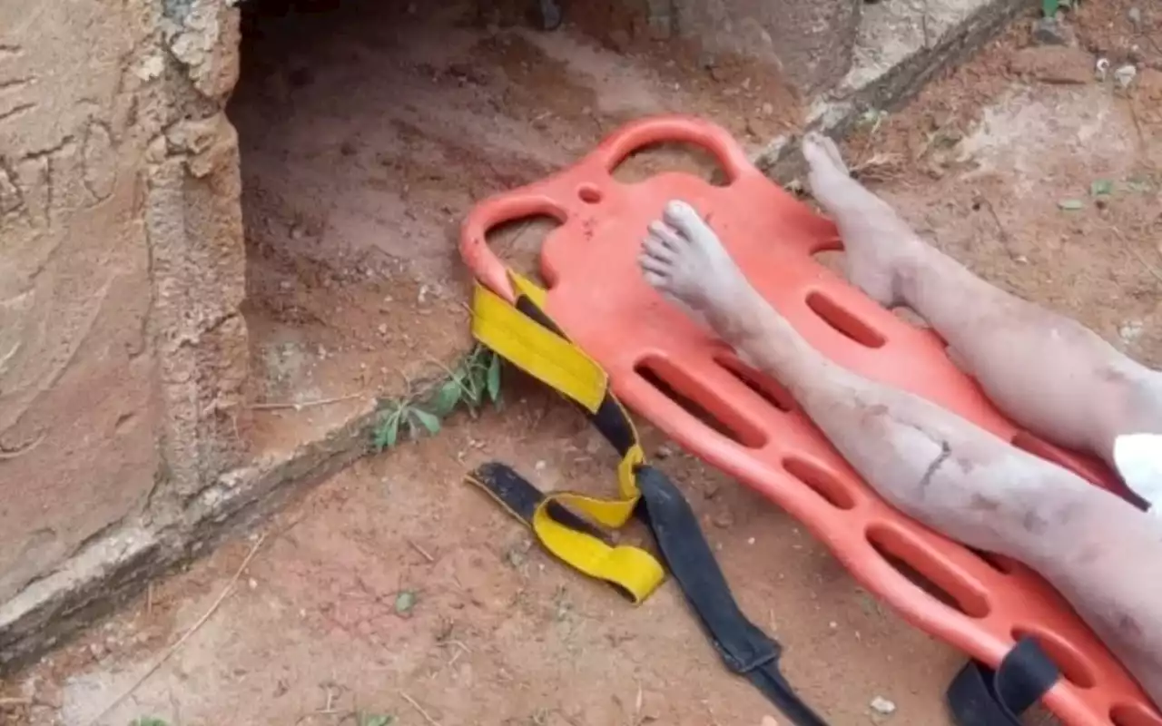 Rescatan a mujer que fue sepultada viva en cementerio de Brasil | Video