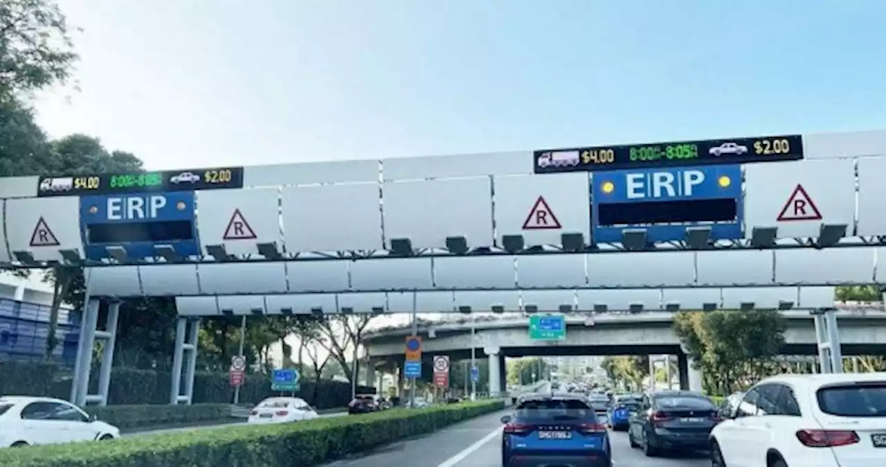 Drivers, take note: ERP rates to go up by $1 at these gantries from April 3