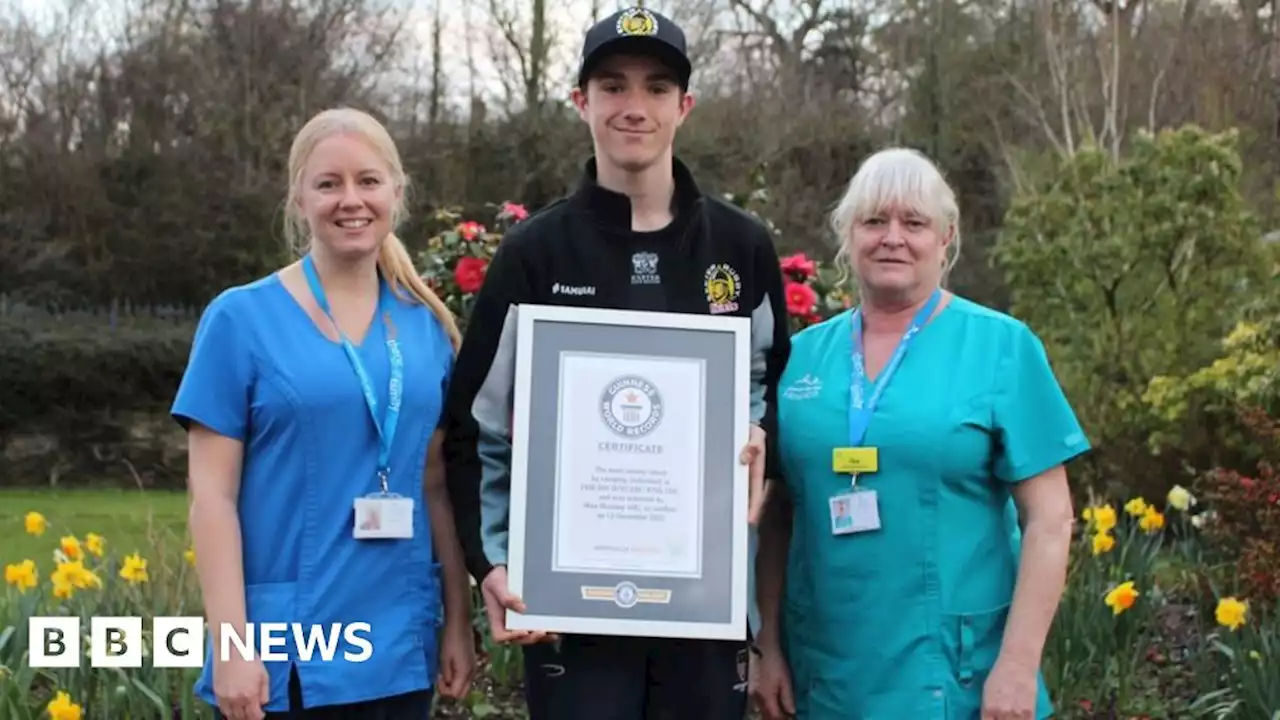 'Boy in the Tent' Max Woosey sets Guinness World Record for charity camp-out