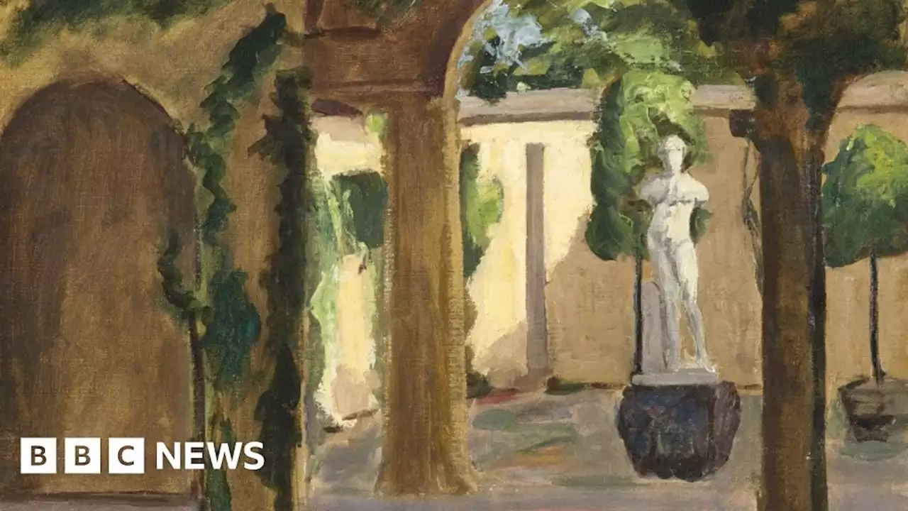 Winston Churchill painting unveiled at Hever Castle