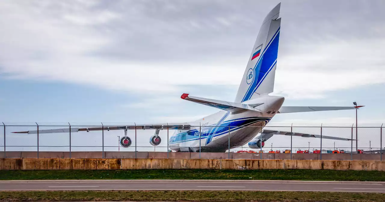 Massive Russian plane stuck in Toronto for over a year has racked up a huge bill