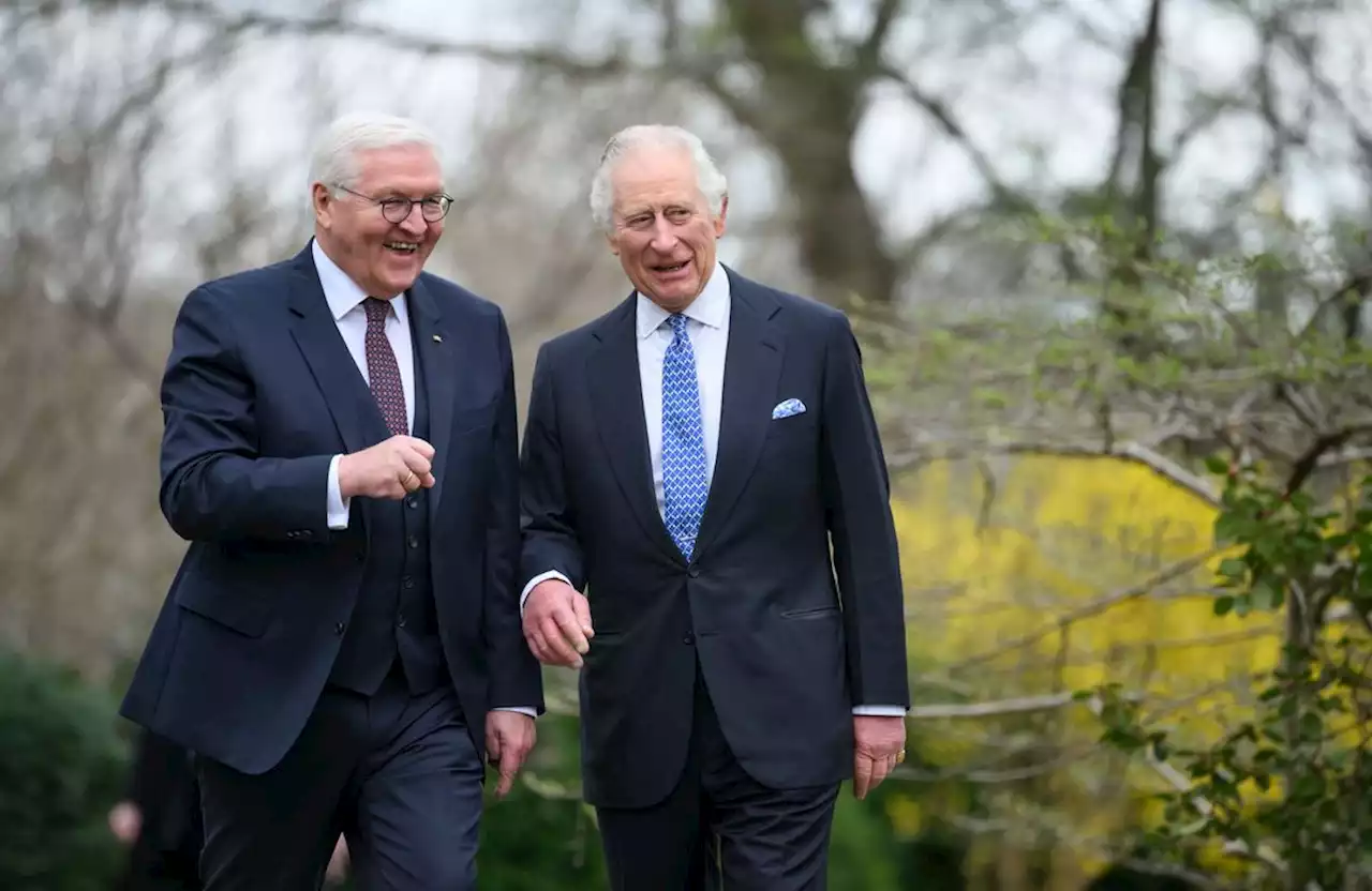 Staatsbesuch in Berlin: Roter Teppich für Charles III.