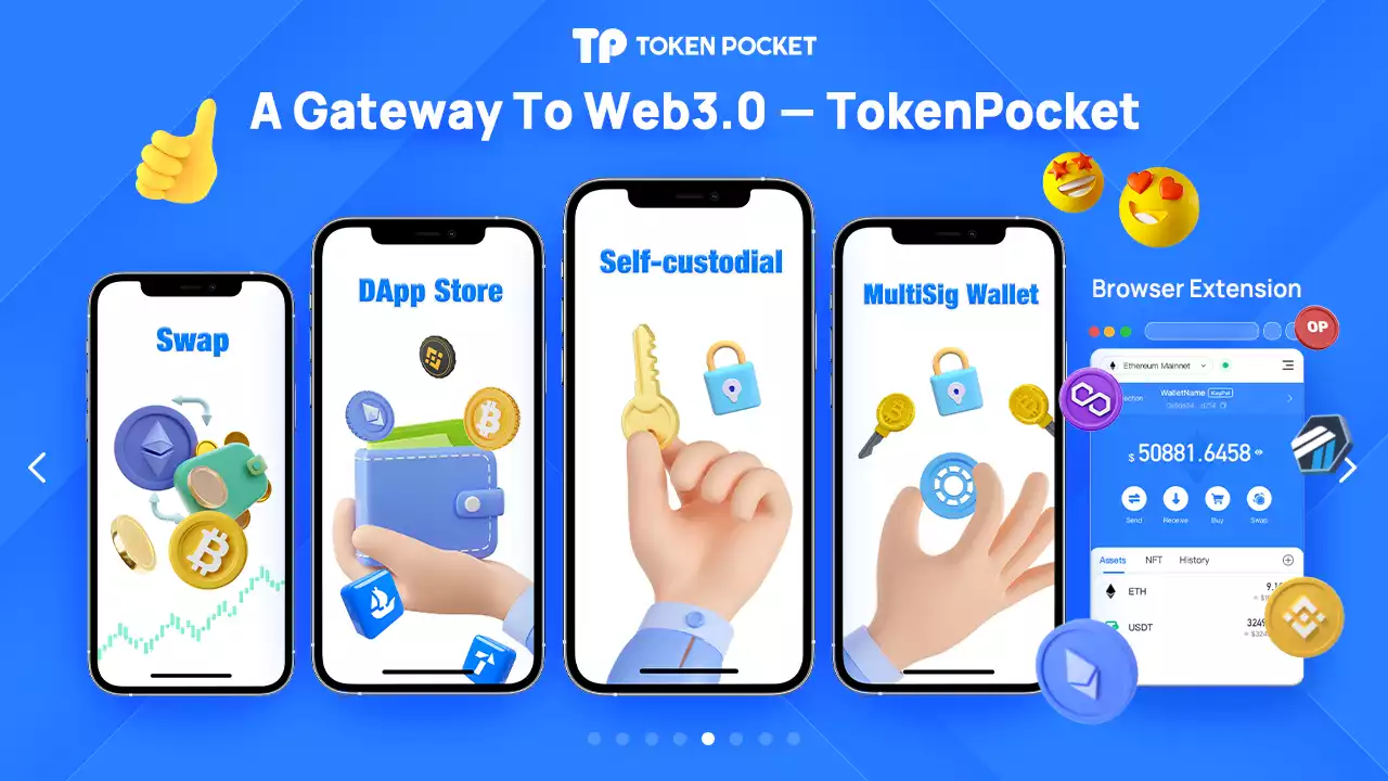 A Gateway to Web3: TokenPocket Wallet - a Secure Decentralized Wallet That Integrates Trading, DApp Store, and the Crypto Markets – Press release Bitcoin News