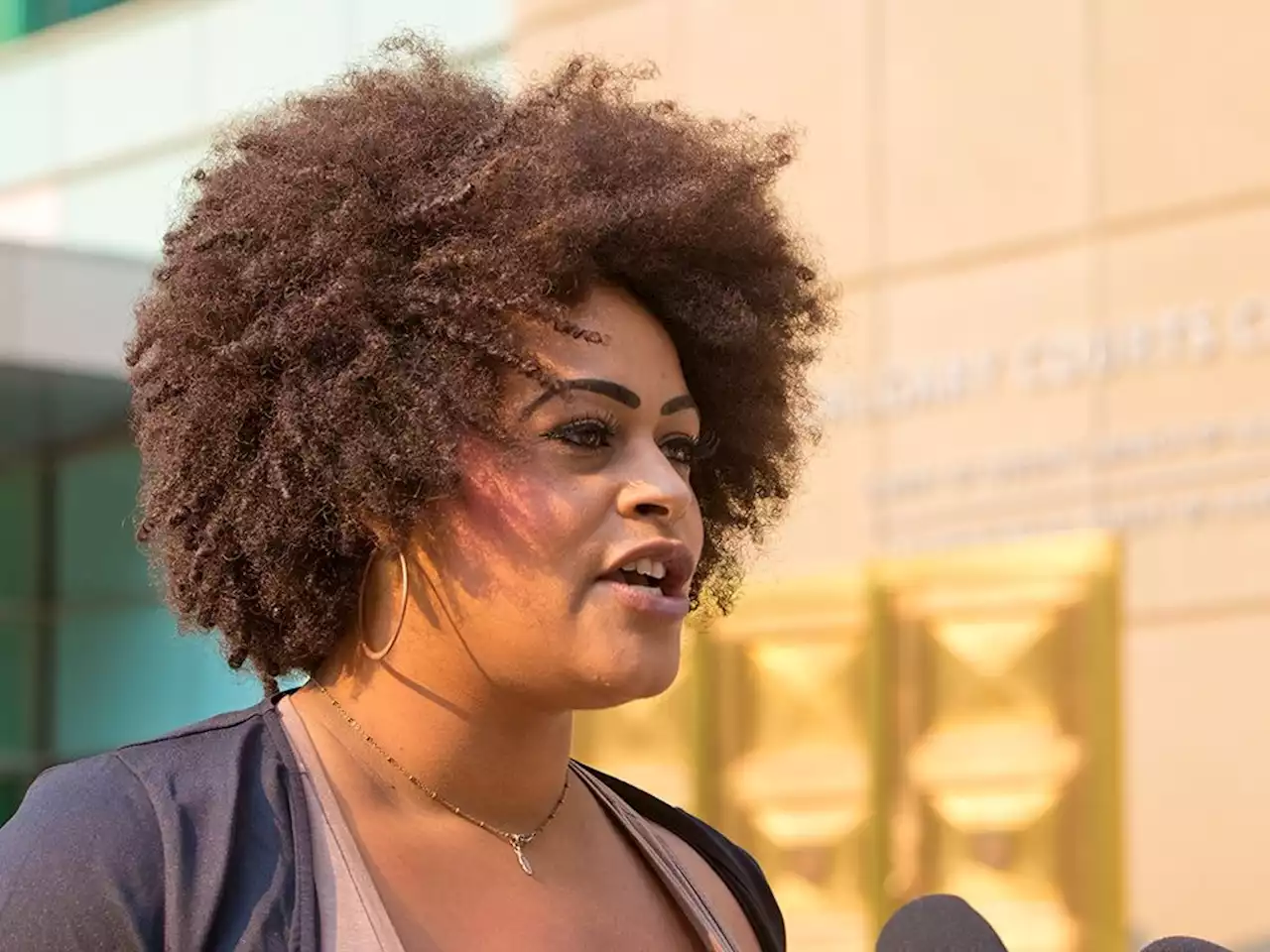 Off-duty sheriff says she was assaulted by Black Lives Matter protest leader