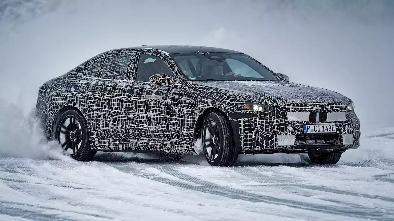 BMW i5: See Photos And Video Of The New Electric Sedan Tackle Brutal Winter Tests | Carscoops