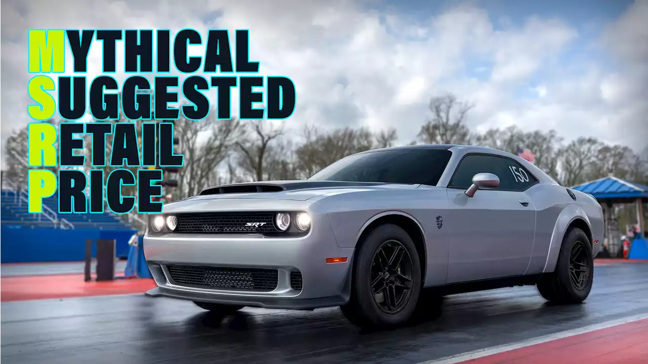 Dodge Promises Challenger Demon 170 Orders Sold At MSRP (LOL) Will Get Priority Scheduling | Carscoops