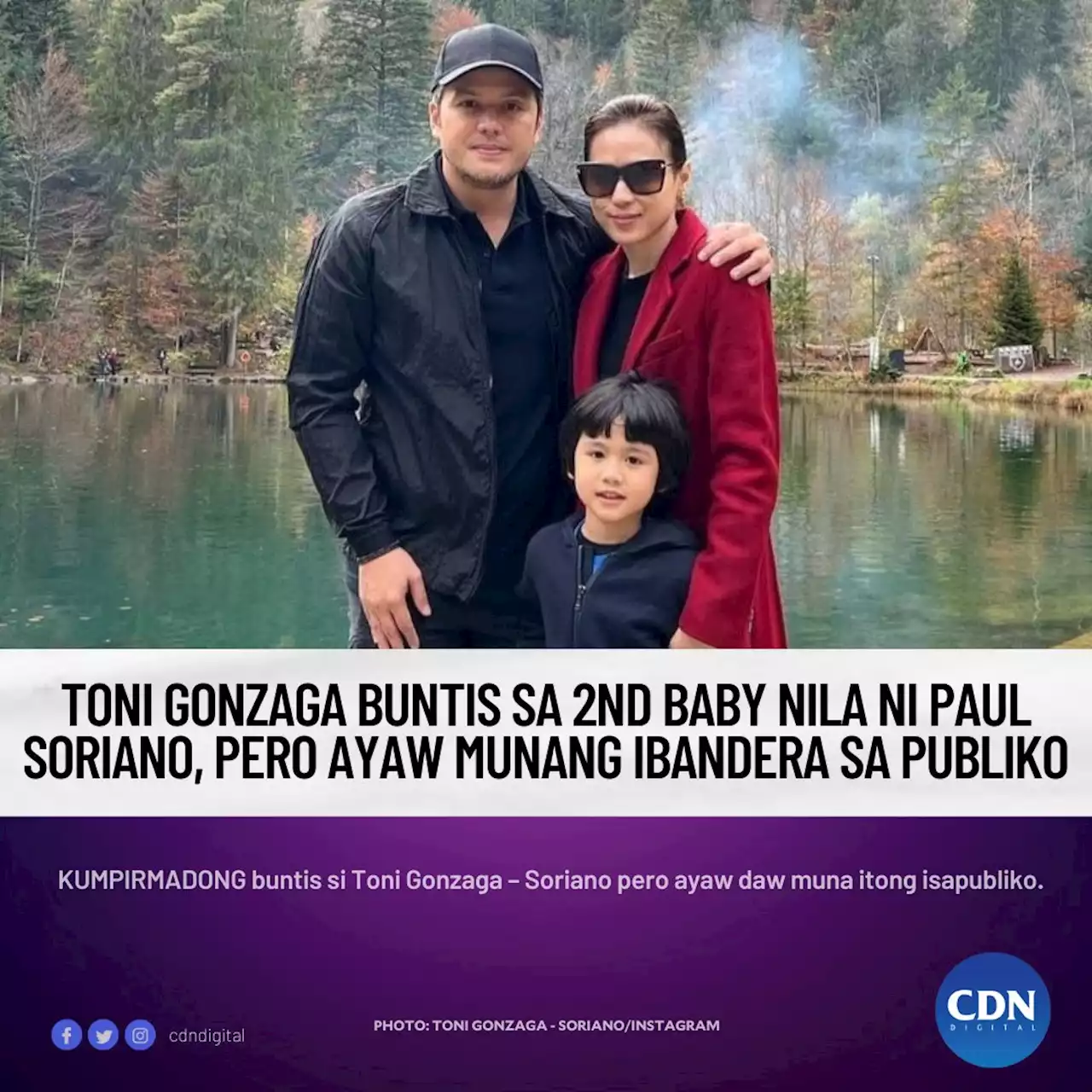 Toni Gonzaga buntis sa 2nd baby nila ni Paul Soriano, pero ayaw munang ibandera sa publiko