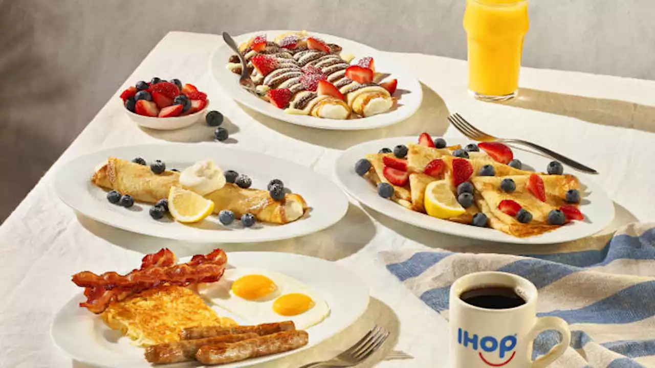 IHOP overhauls its menu: Cinn-A-Stack pancakes are back, savory crepes are in