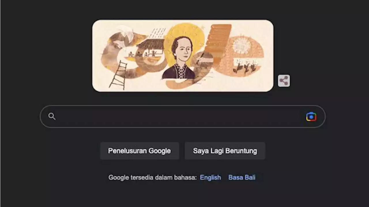 Siapa Lasminingrat yang Jadi Google Doodle Hari Ini?