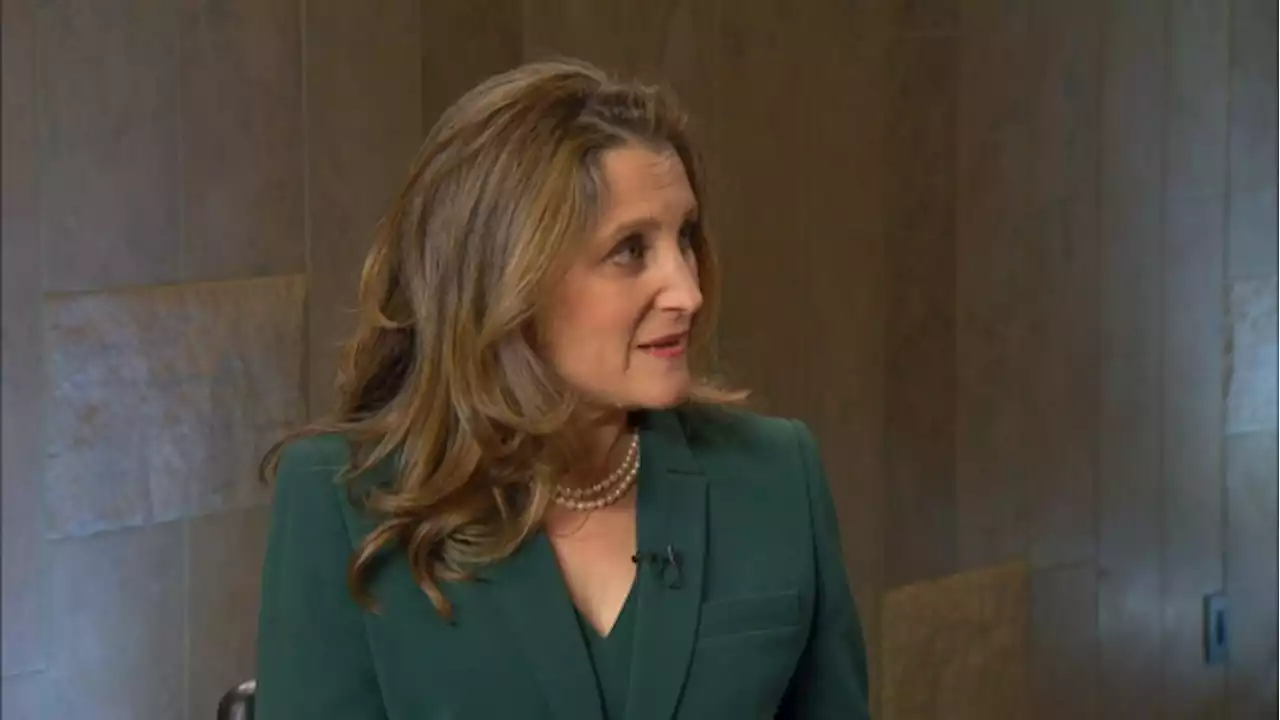 Freeland: 2023 budget is 'fiscally responsible'