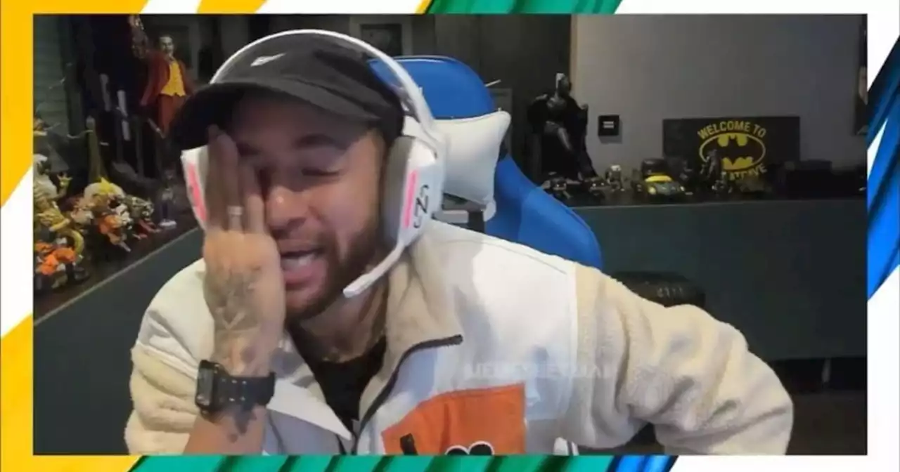 Video: la reacción de Neymar tras perder ¡un millón de euros en el poker!