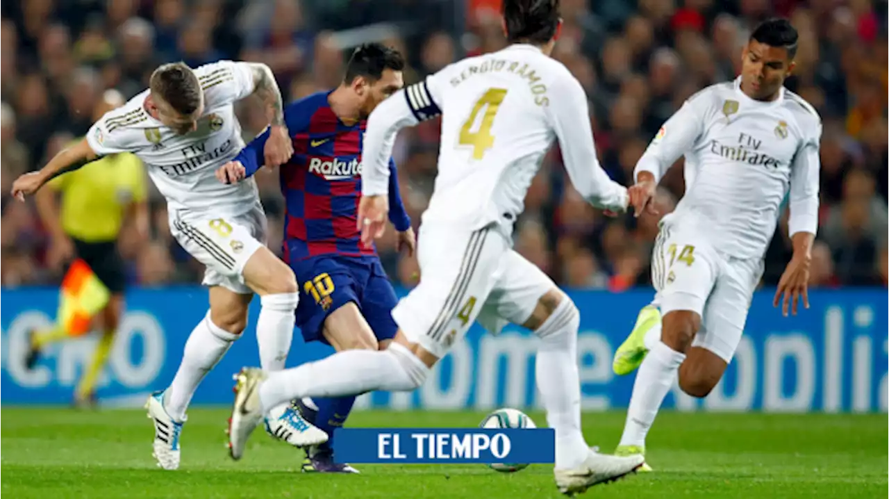 Liga española: la rivalidad entre Barcelona y Real Madrid en cifras