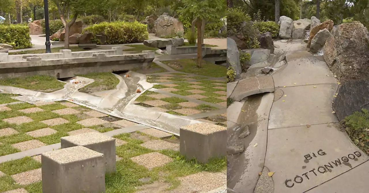 Seven Canyons Fountain in Liberty Park to be 'reimagined'