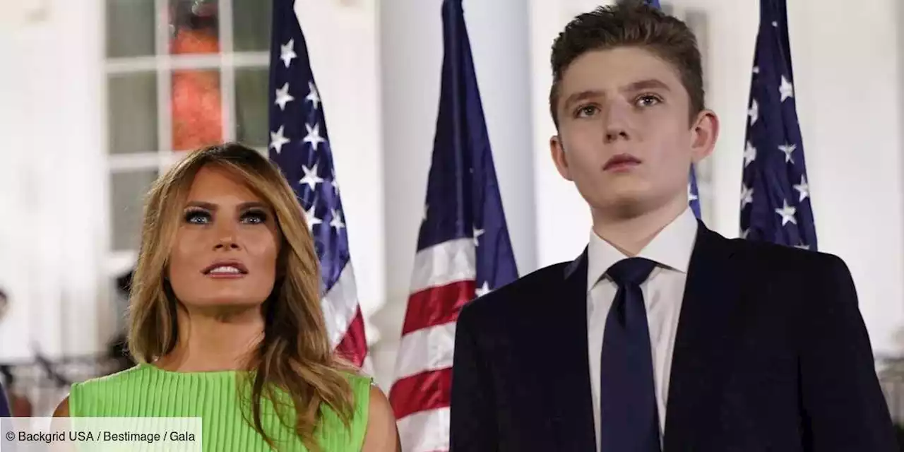 Melania Trump : comment elle protège son fils Barron face aux terribles accusations - Gala