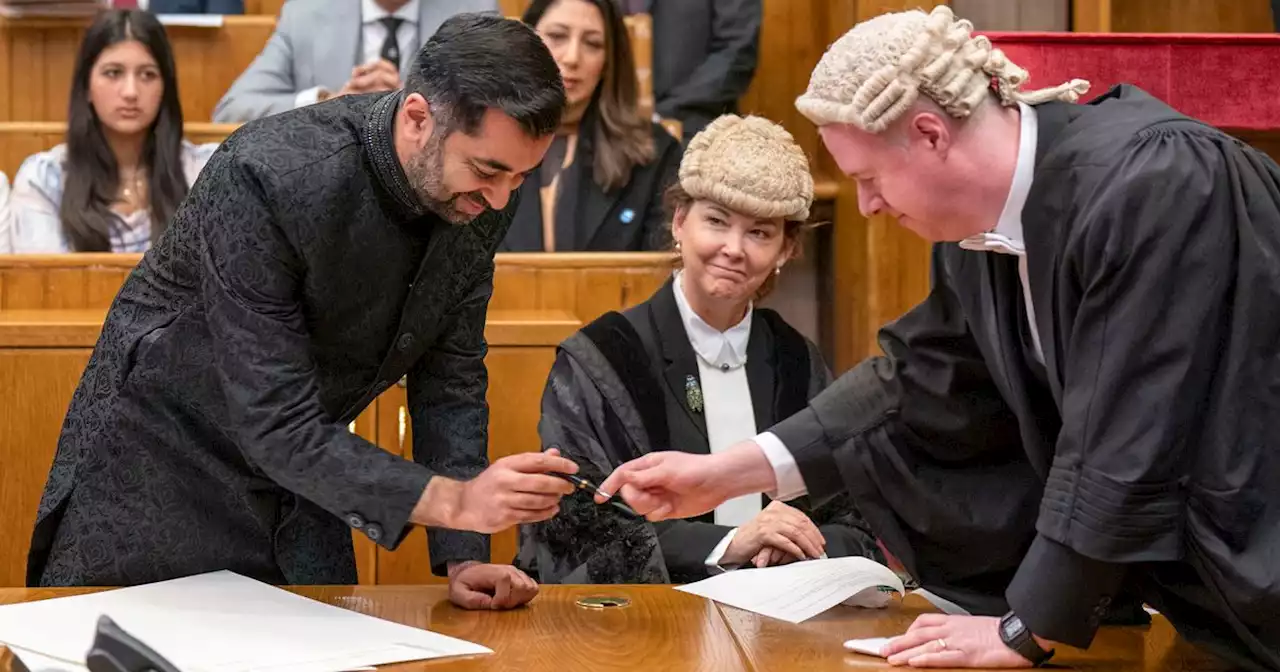 Glasgow's Humza Yousaf officially sworn in as Scotland's First Minister