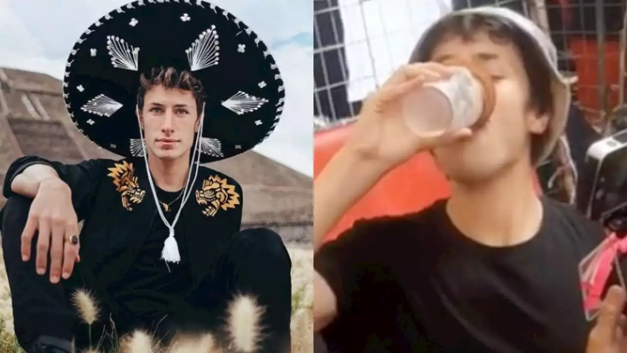 Captan a Juanpa Zurita en Tepito tomando 'fondos' de micheladas y a bordo de motonetas