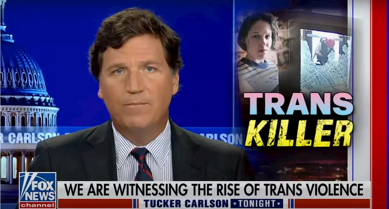 Tucker Carlson Spews Truly Evil Trash About Trans People In 'Christianity' Rant