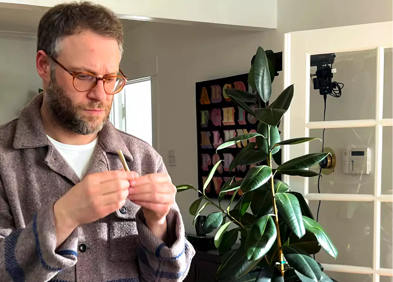 Seth Rogen Shows Us How to Roll the Perfect Joint