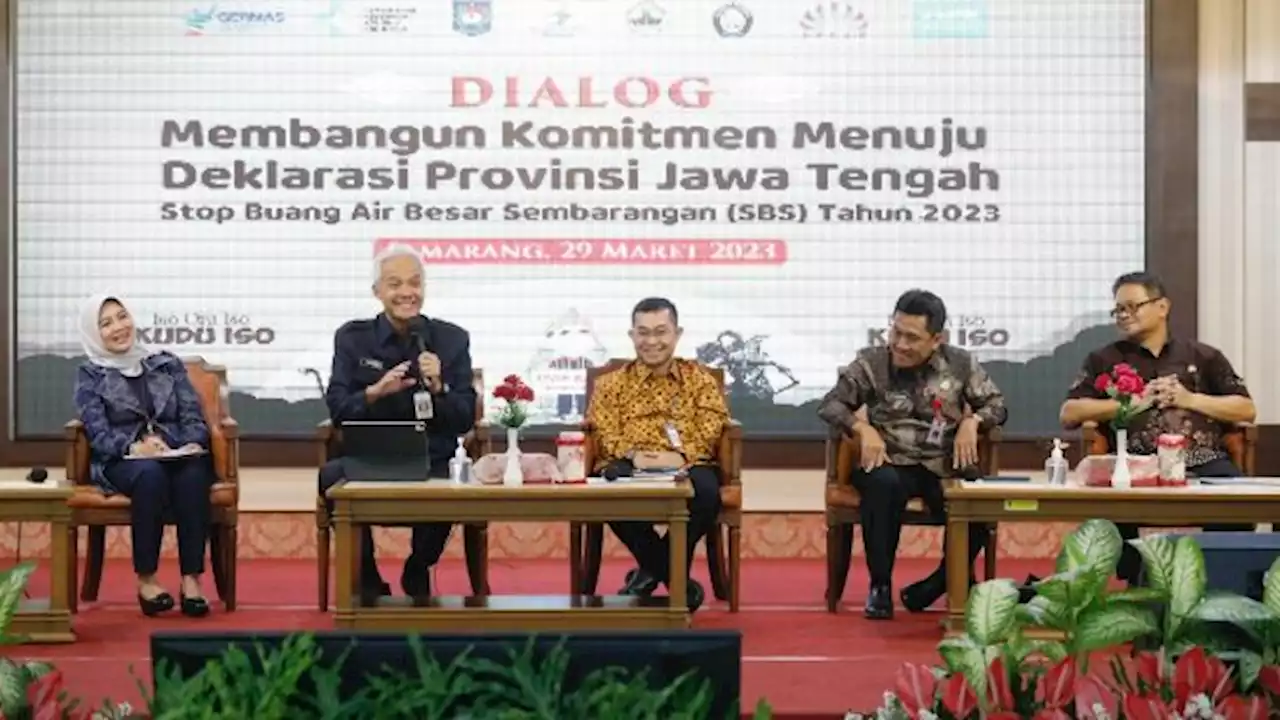 Tersisa 6 Kabupaten, Gubernur Jateng Targetkan ODF Capai 100 Persen