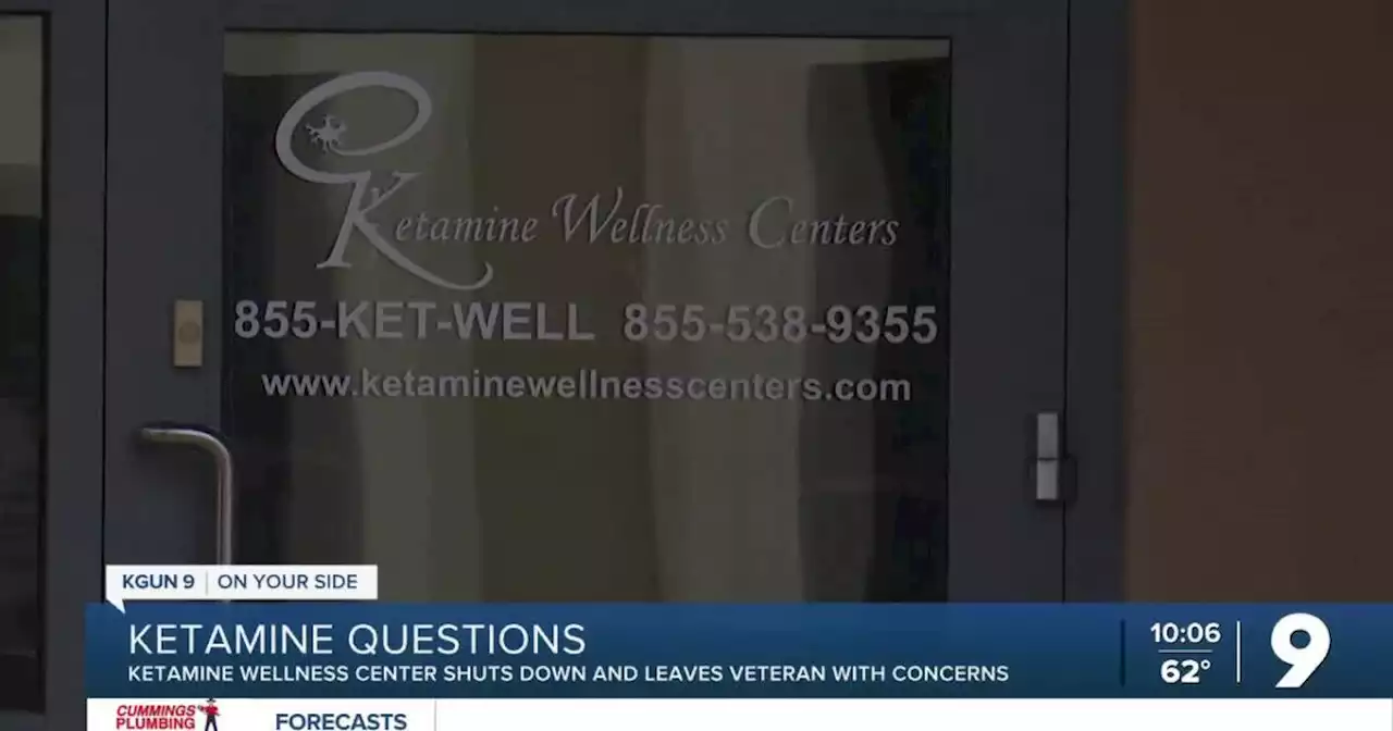 Ketamine Wellness Centers closes down, leaving local veteran with no treatment