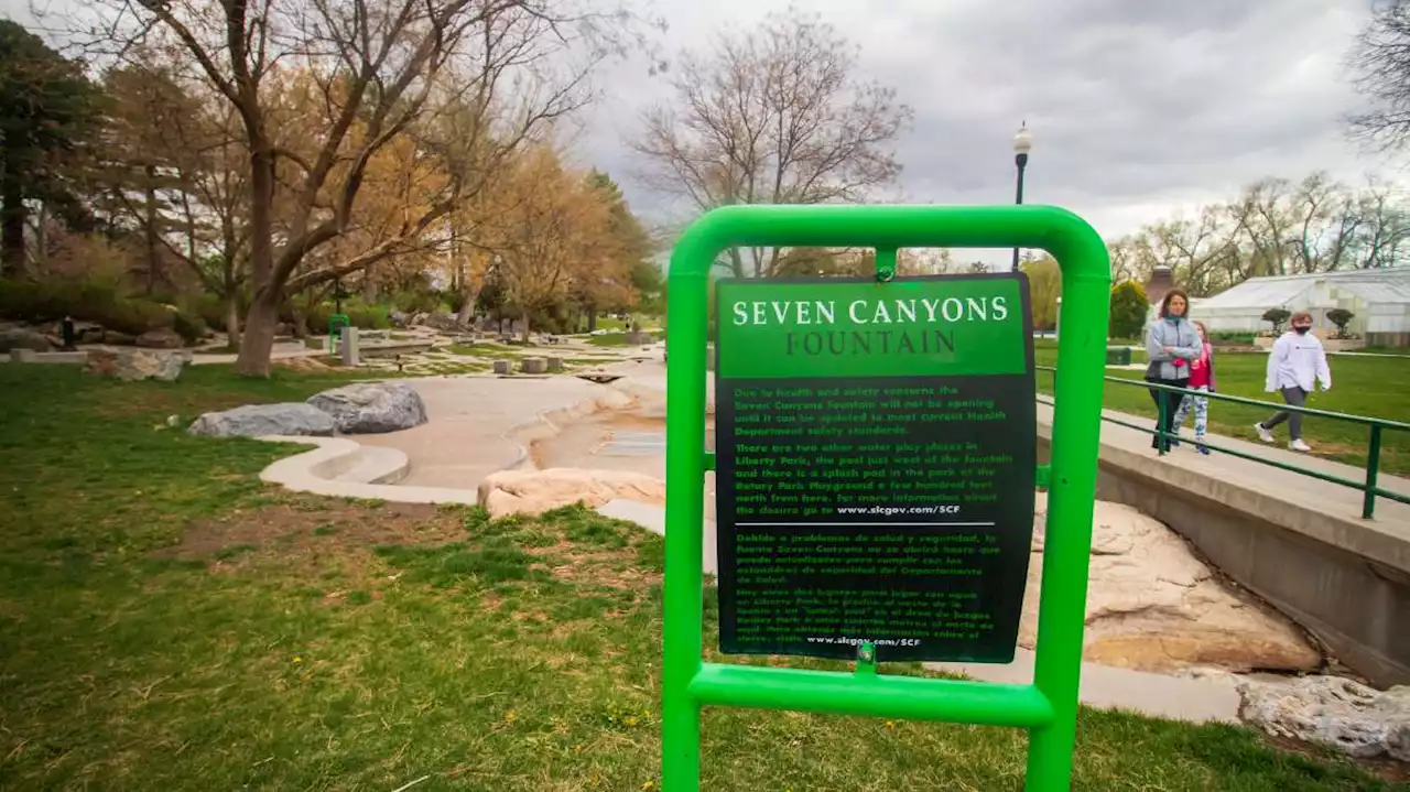 Seven Canyons Fountain at Liberty Park to become a 'dry' art feature