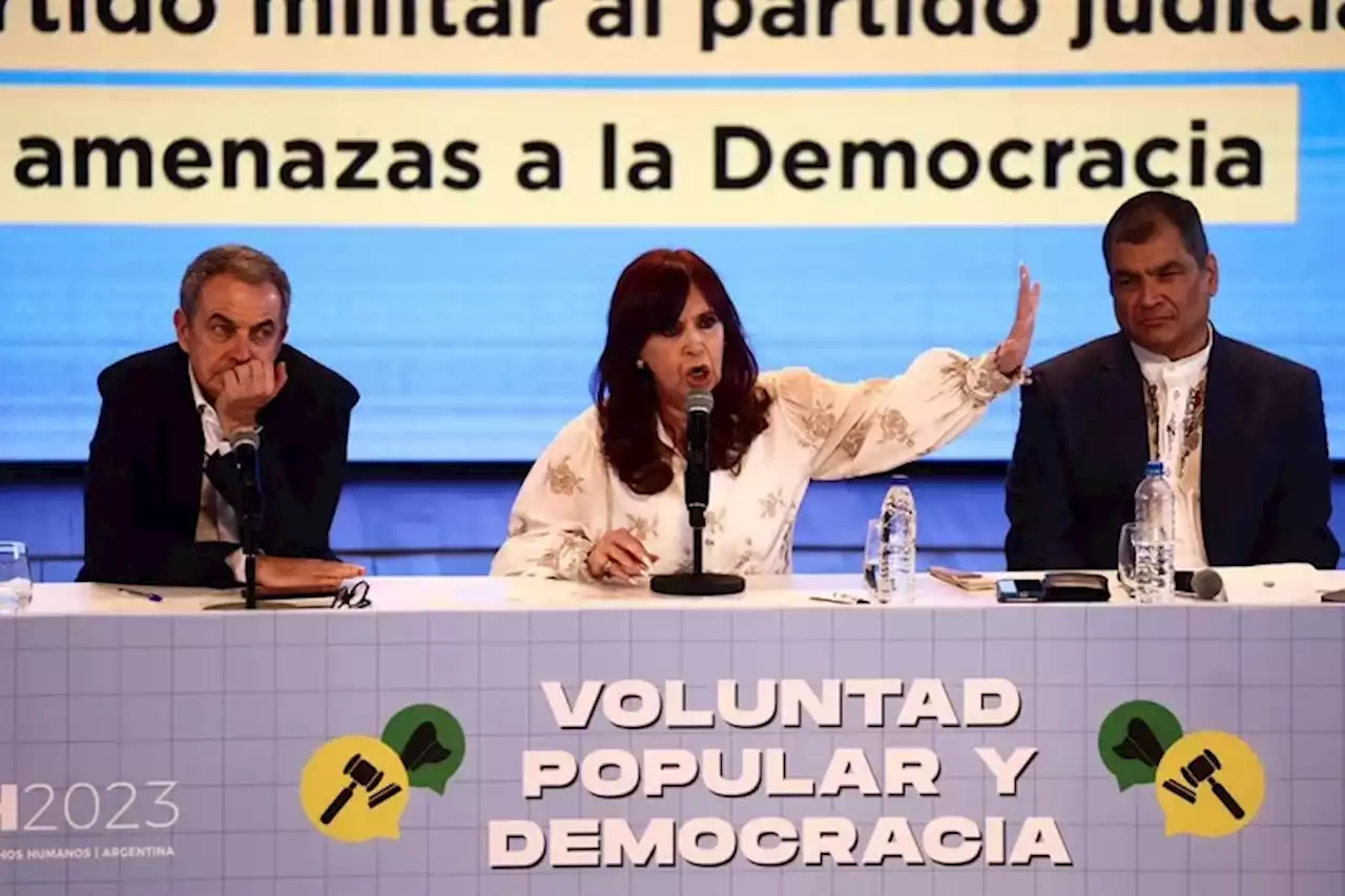 Cristina Kirchner aseguró que desde Estados Unidos buscan proscribirla: “Del norte le llegan refuerzos al Partido Judicial”