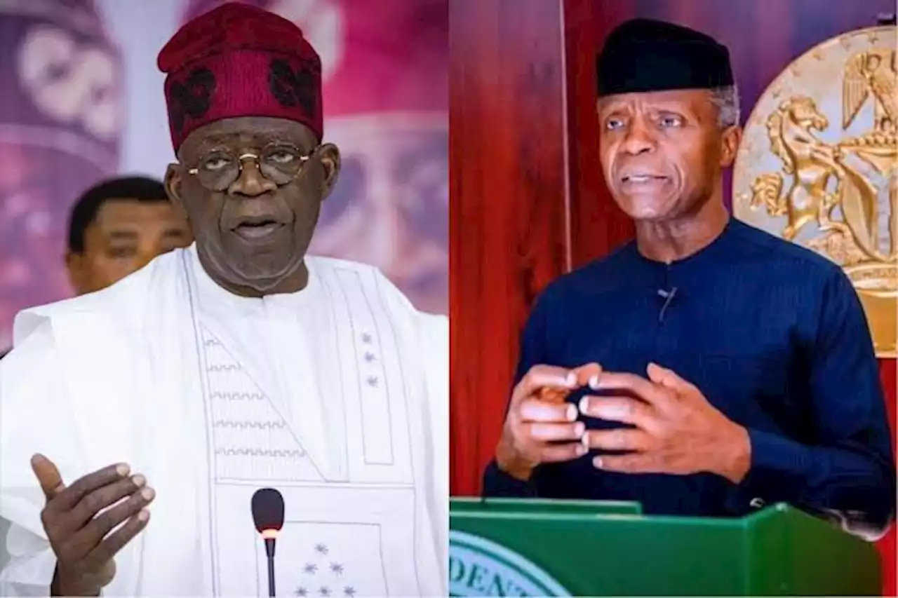 Osinbajo Prays For Tinubu On His 71st Birthday